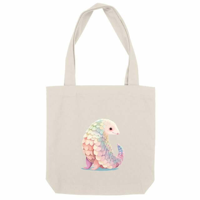 Image back Totebag épais avec Pangolin Mignon - Un Accessoire Unique