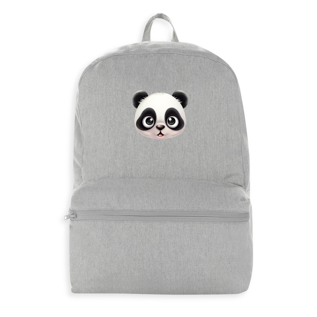 Image front Sac à dos 100 % recyclé petit panda