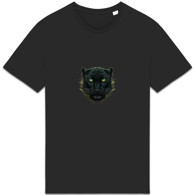 Image back T-shirt Unisexe épais panthère