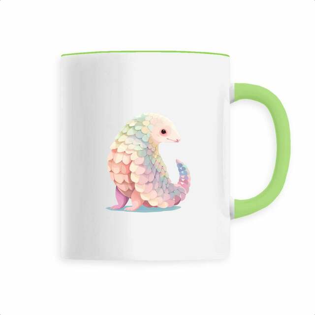 Image back Mug céramique Pangolin Mignon - Un Compagnon Charmant