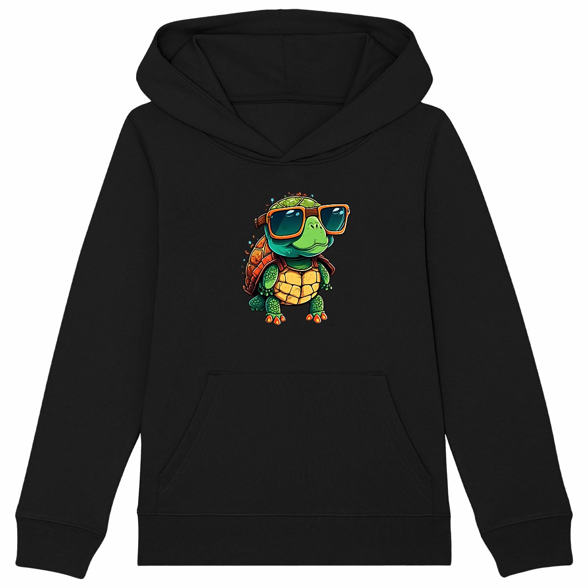 Image back Sweat à capuche Epais Enfant tortue