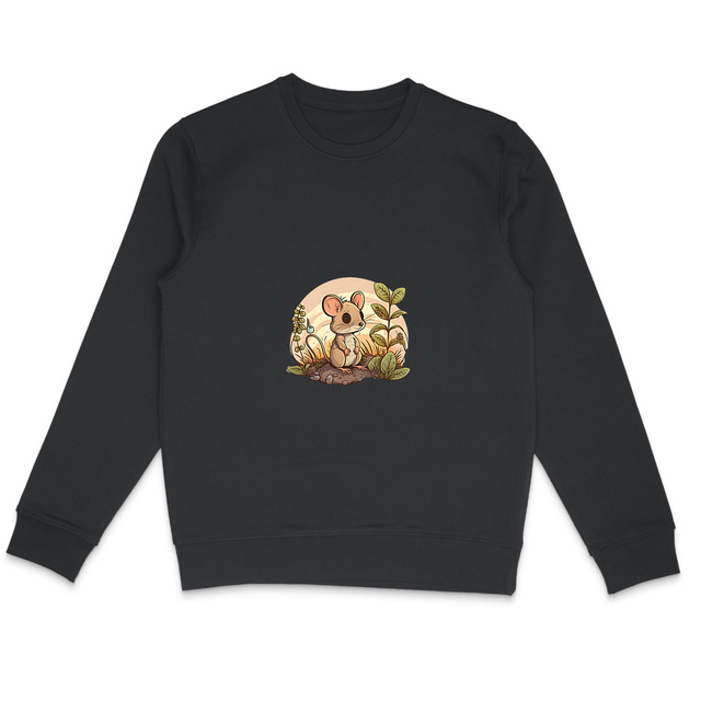 Image back Sweat  léger Unisexe souris