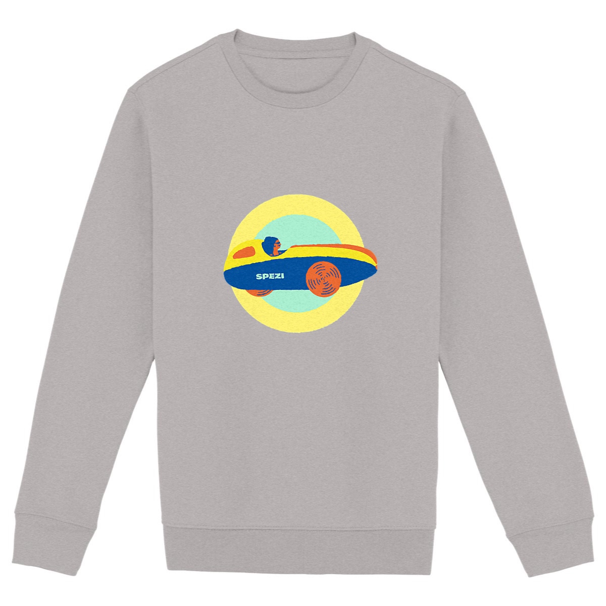 SPEZI Pullover aus Bio-Baumwolle, Unisex, Velomobil