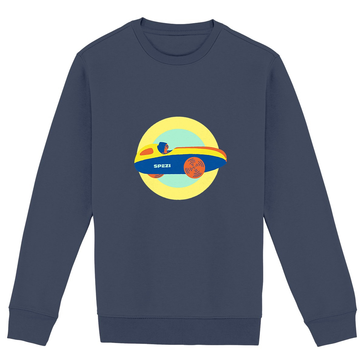 SPEZI Pullover aus Bio-Baumwolle, Unisex, Velomobil