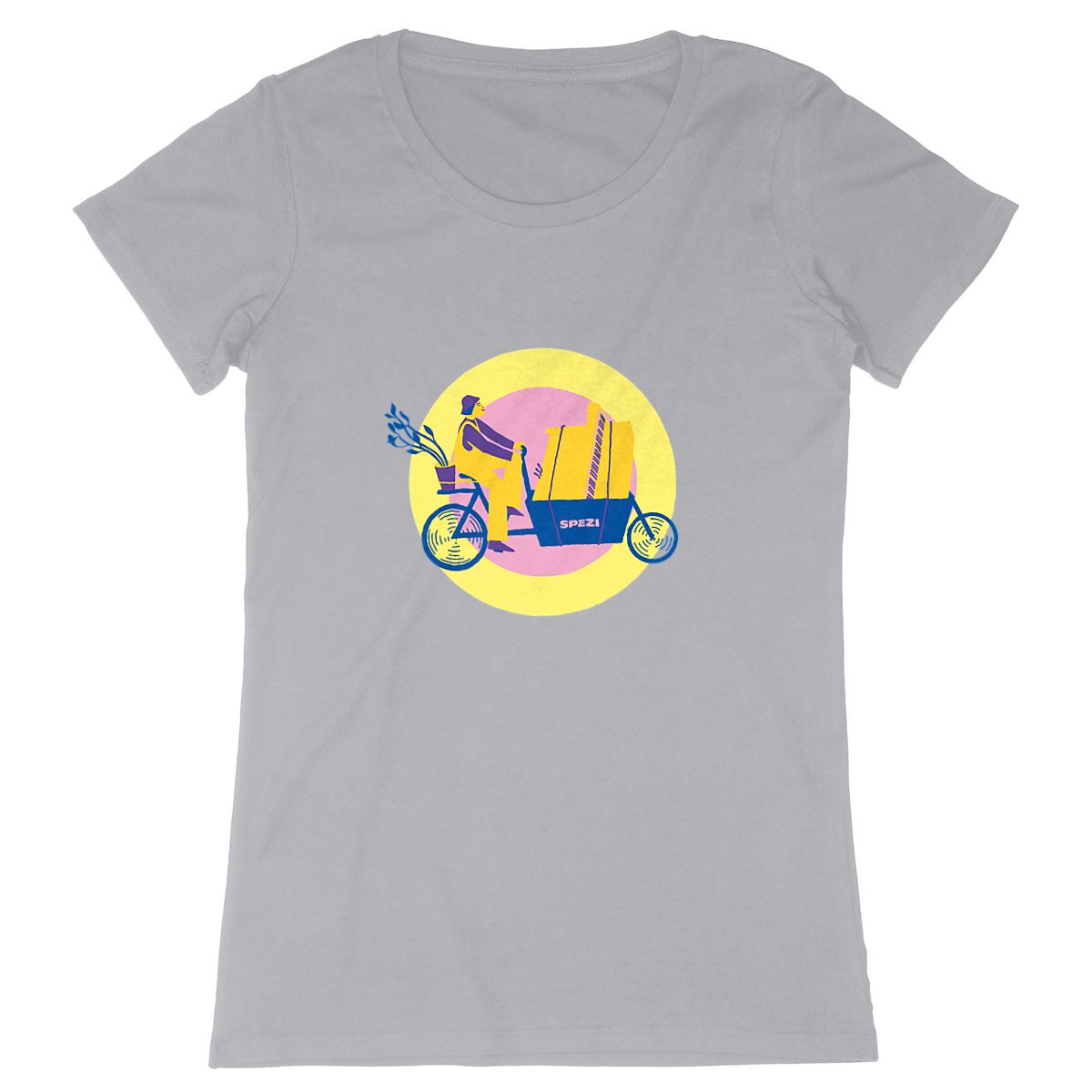 SPEZI Premium Shirt aus 100% Bio-Baumwolle, Damen, Cargobike