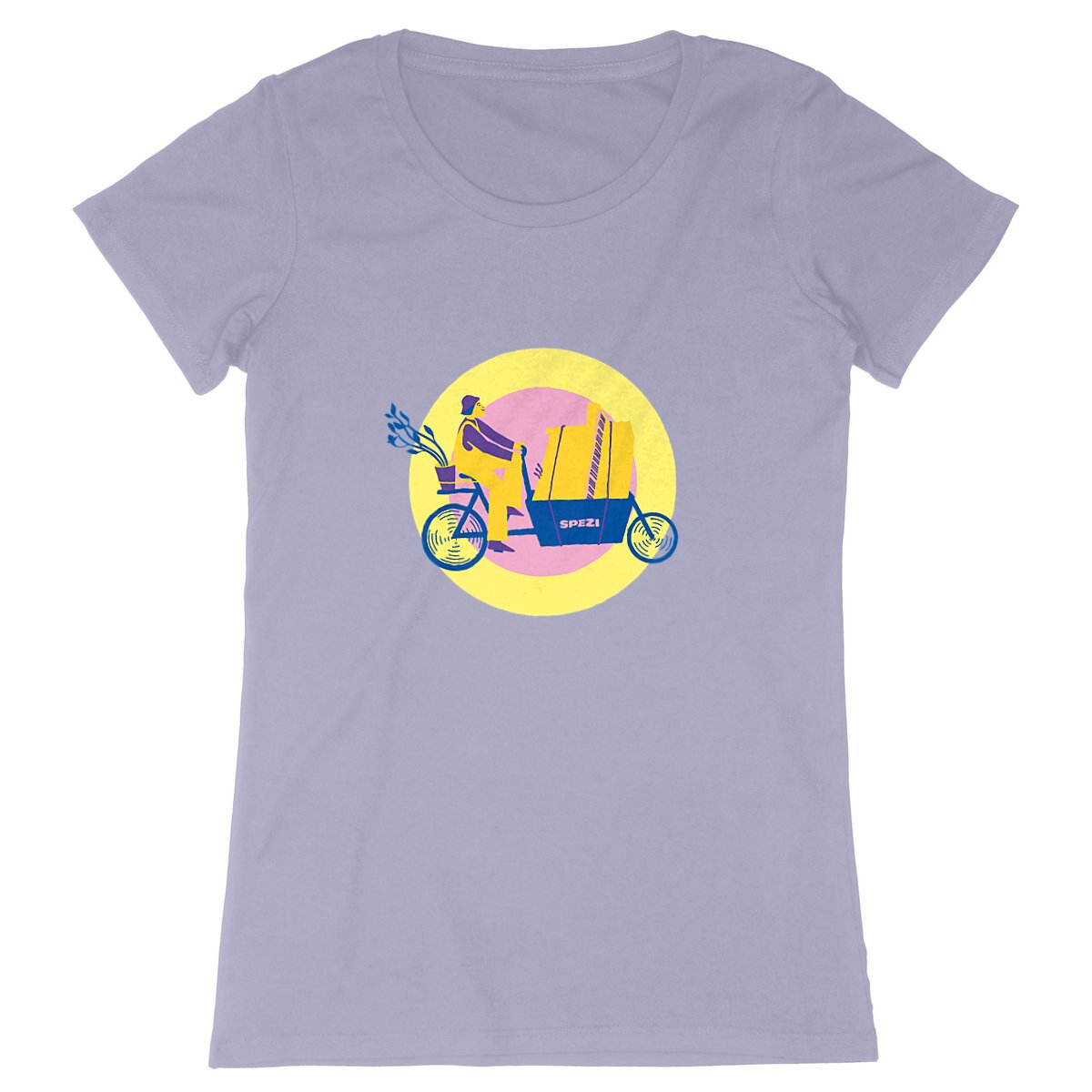 SPEZI Premium Shirt aus 100% Bio-Baumwolle, Damen, Cargobike