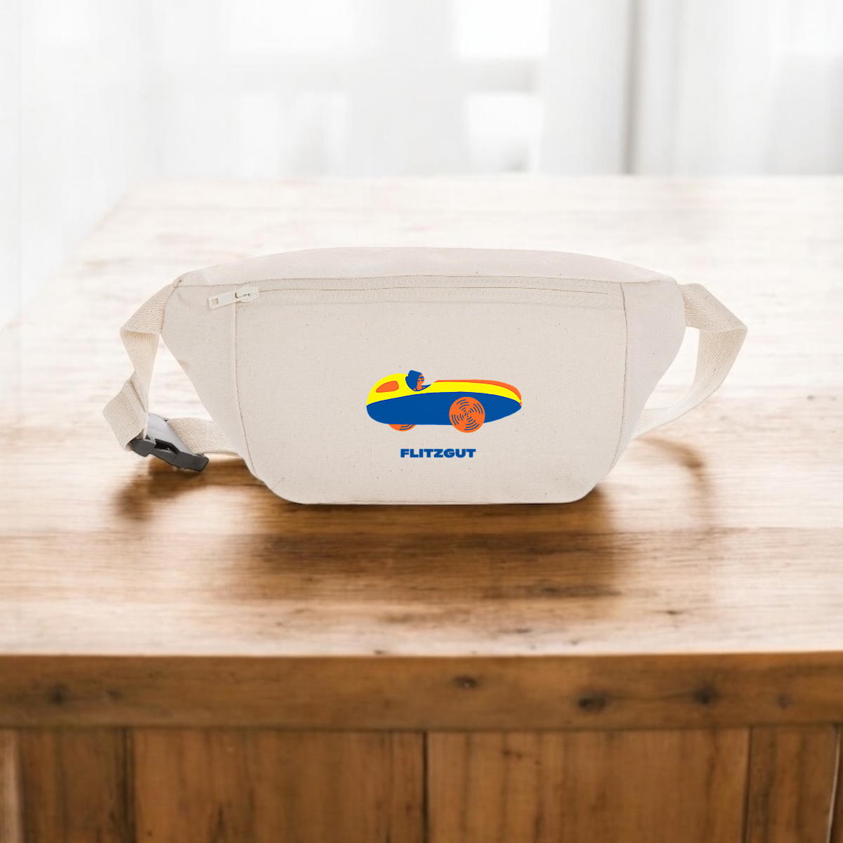 Image front Hüfttasche aus Baumwolle, FLITZGUT