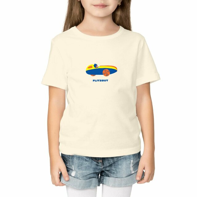 Image front SPEZI Kinder T-Shirt schwer, FLITZGUT