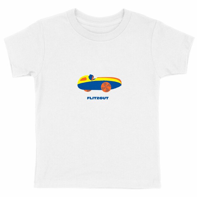 Image back SPEZI Kinder T-Shirt schwer, FLITZGUT