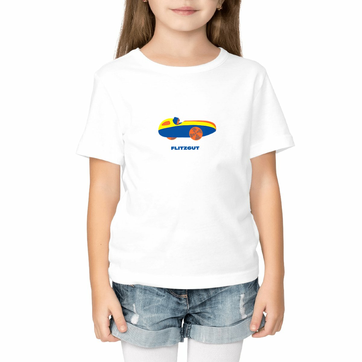 Image front SPEZI Kinder T-Shirt leicht, FLITZGUT