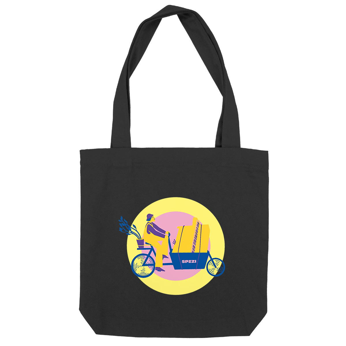 Image back SPEZI Tasche aus recycelter Baumwolle, Cargobike