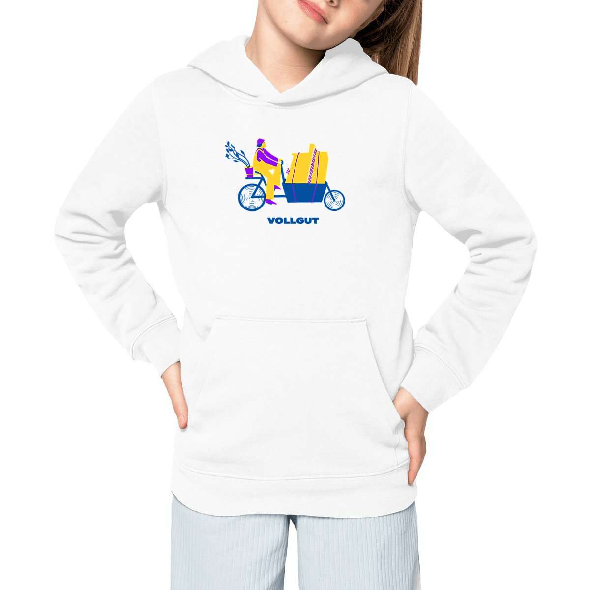 Image front SPEZI Kinder Hoodie, VOLLGUT