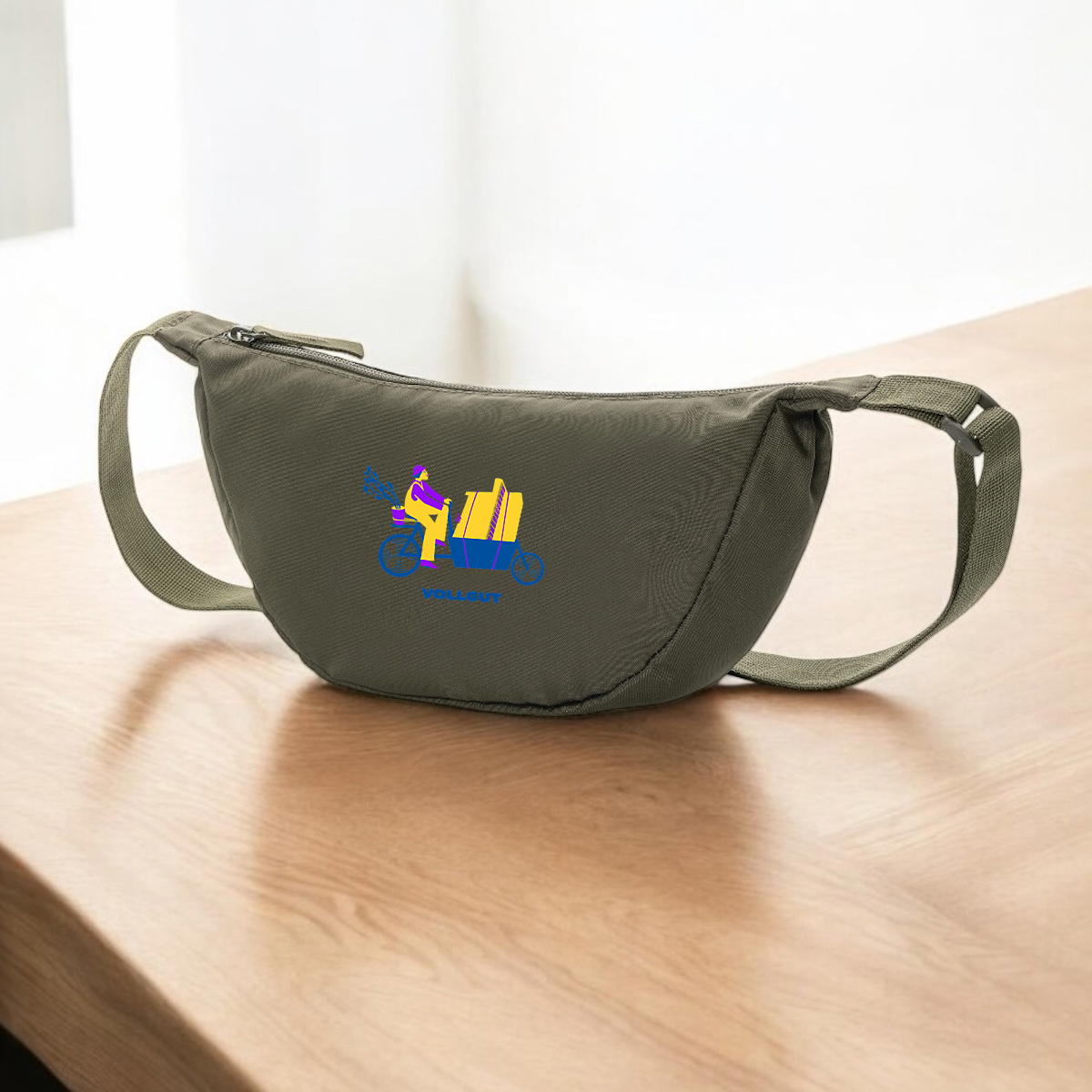 Image front Hüfttasche aus recyceltem Polyester, VOLLGUT