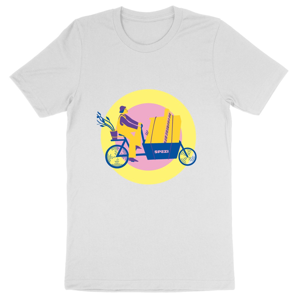 Image back SPEZI Shirt aus leichter Bio-Baumwolle, Unisex, Cargobike