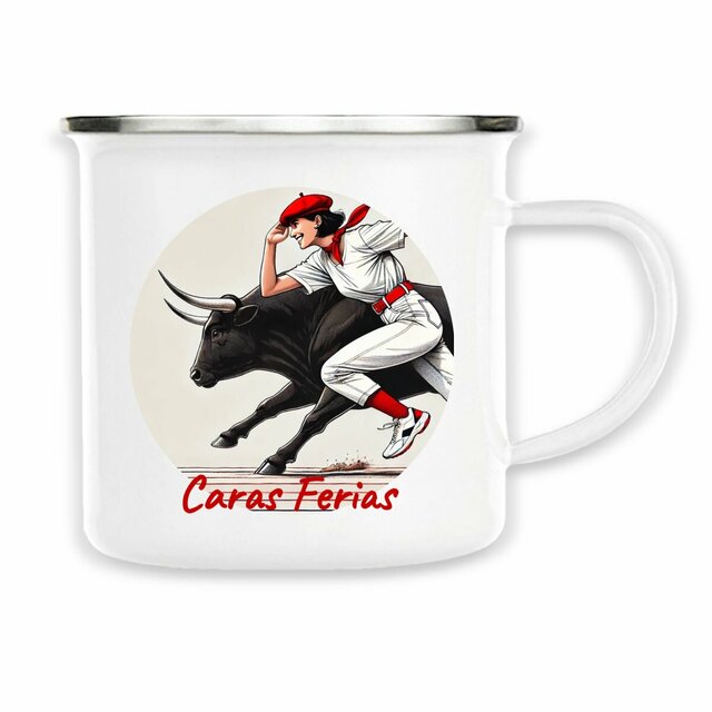 Image back Caras Ferias - Tasse métal