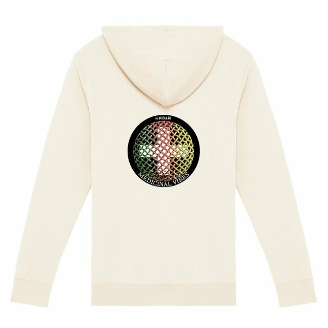 Image back Sweat à capuche zippé unisexe Dr Noar