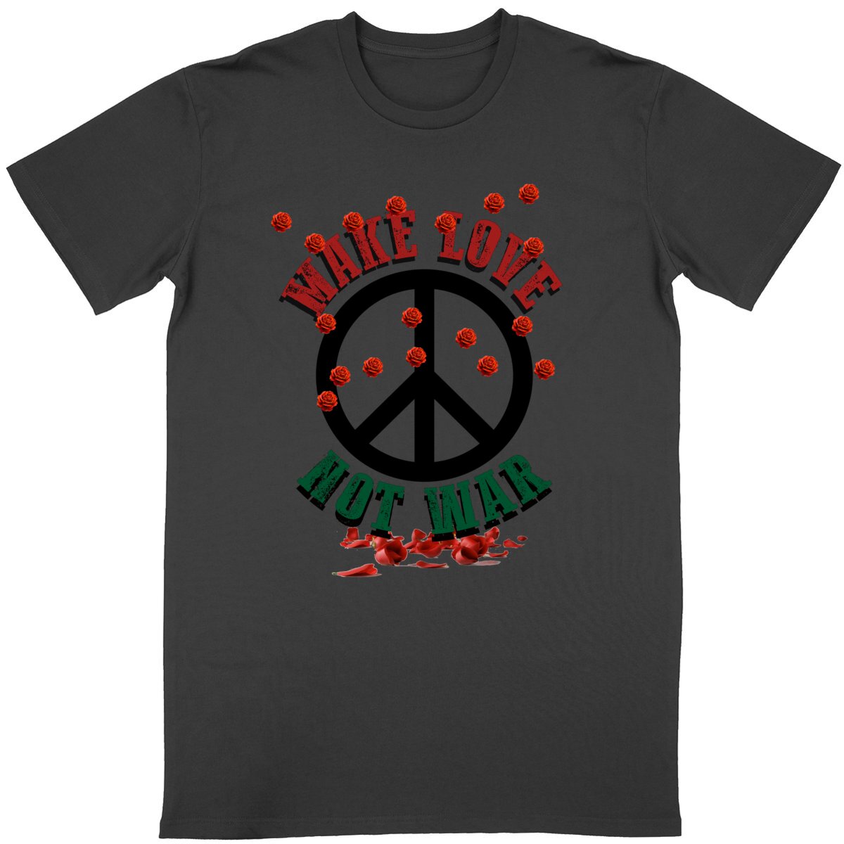 Image back Make Love Not War Retro