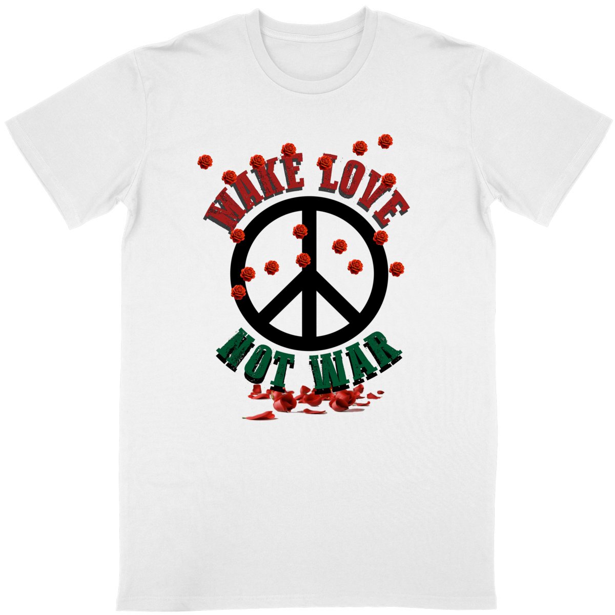 Image front Make Love Not War Retro