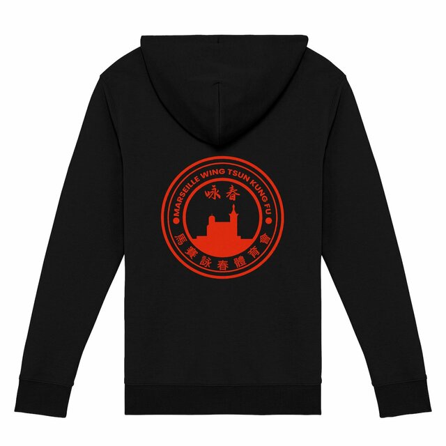 Image back MWT veste à capuche zippée