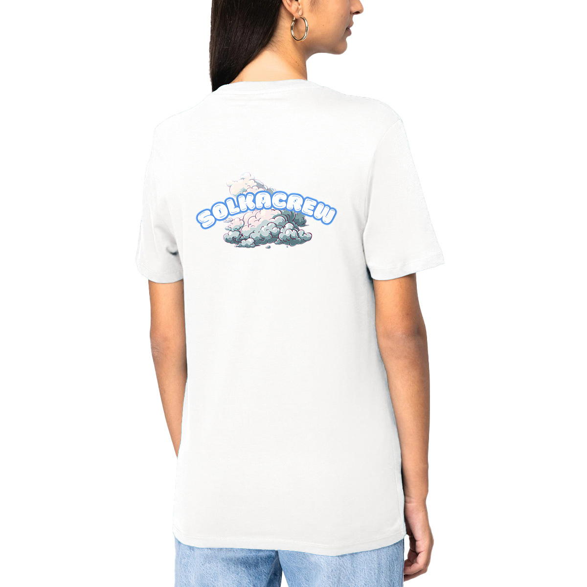 T-Shirt Tempête Bleu SolkaCrew