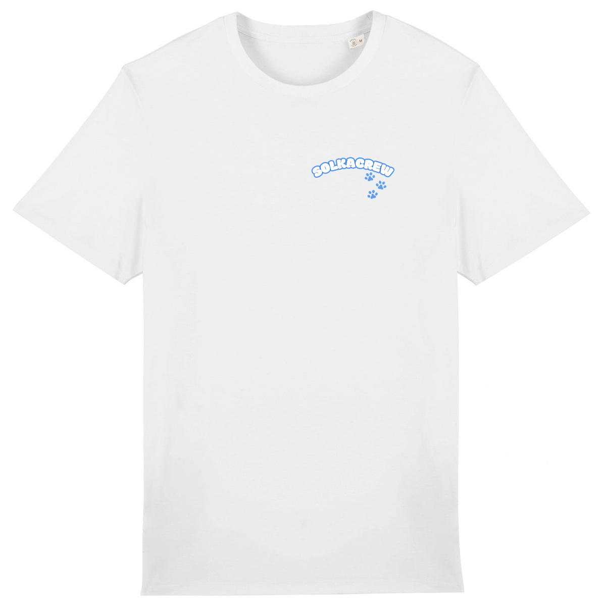 T-Shirt Chat Bleu SolkaCrew - Image