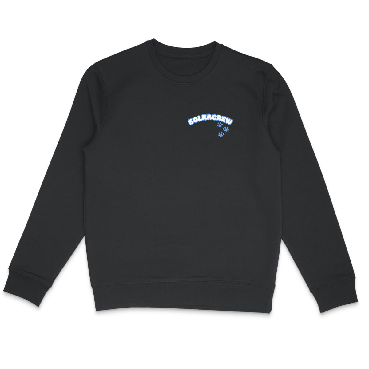 Pull Chat Bleu SolkaCrew - Image