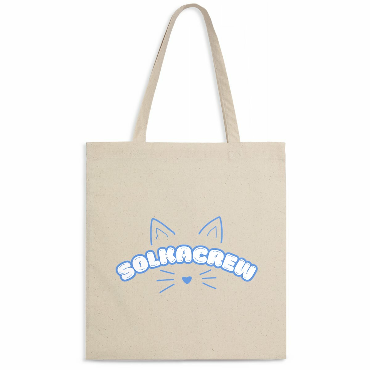 Totebag Bleu SolkaCrew 