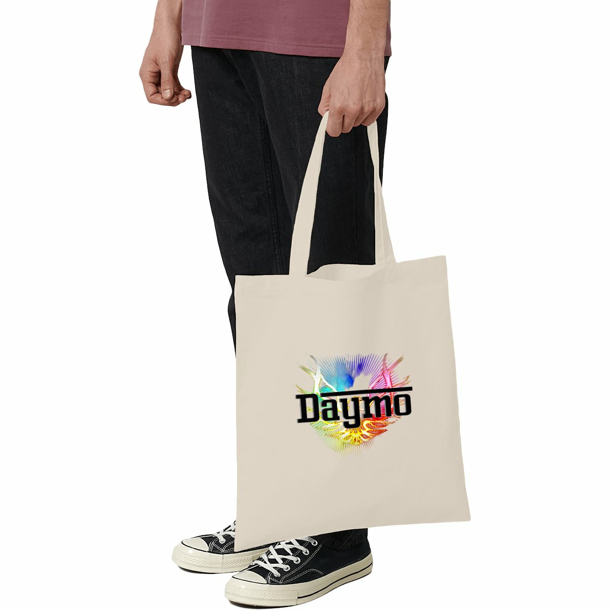 Totebag léger - Élégance sobre avec logo Daymo