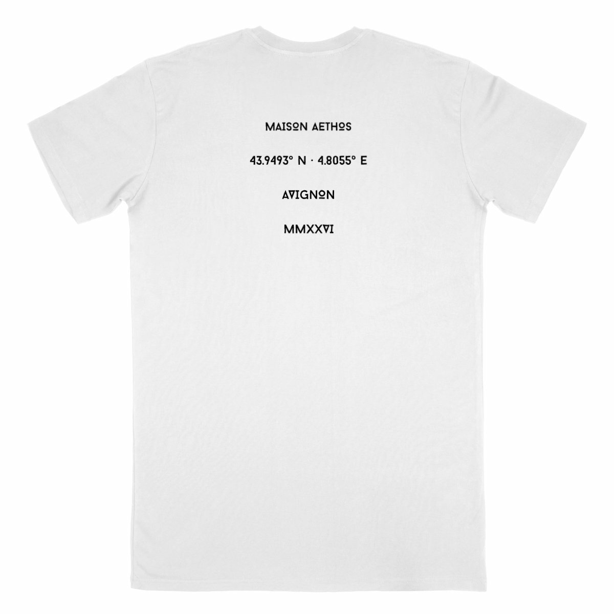 Image back T-shirt Homme AETHOS X AVIGNON - Maison Aethos