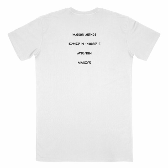 Image back T-shirt Homme AETHOS X AVIGNON - Maison Aethos