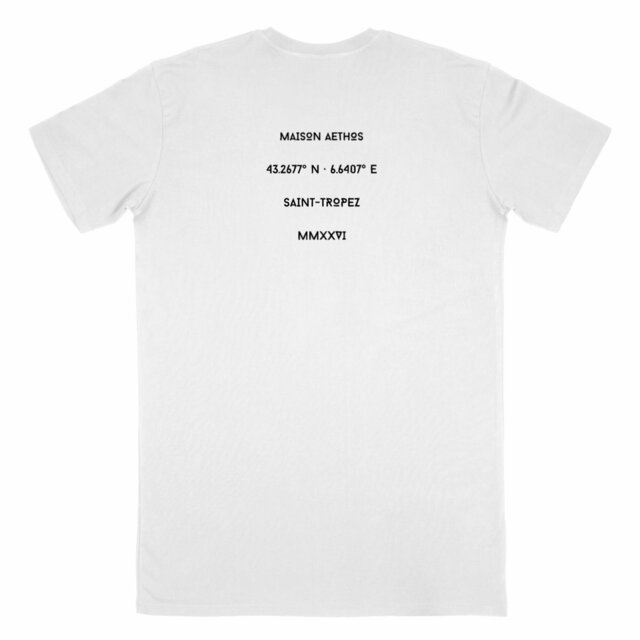 Image back T-shirt Homme AETHOS X SAINT-TROPEZ - Maison Aethos