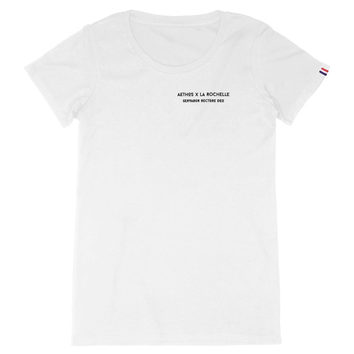Image front T-shirt Femme AETHOS X LA ROCHELLE - Maison Aethos