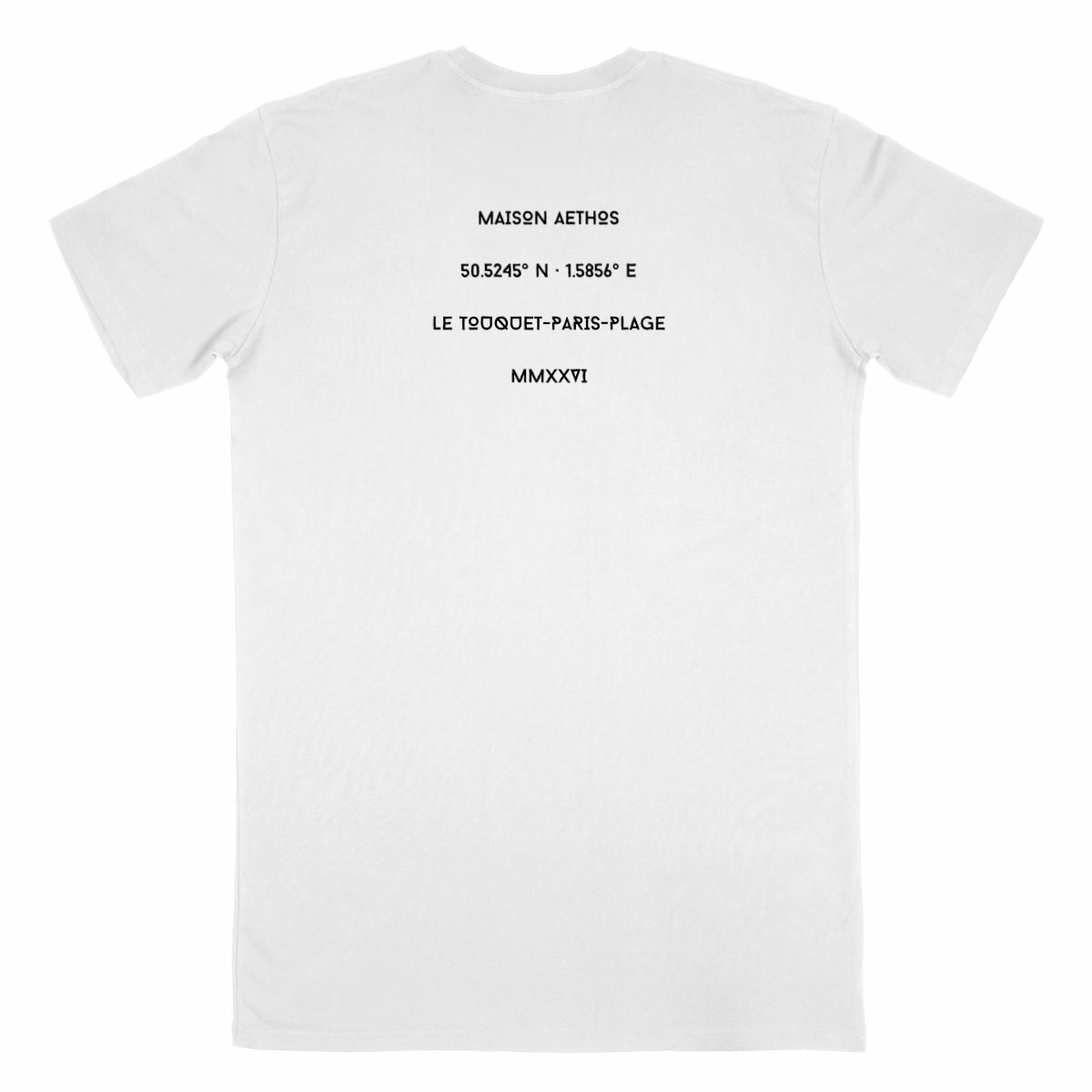 Image back T-shirt Homme AETHOS X LE TOUQUET-PARIS-PLAGE - Maison Aethos