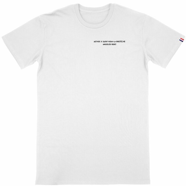 Image front T-shirt Homme AETHOS X SAINT-NOM-LA-BRETÊCHE - Maison Aethos