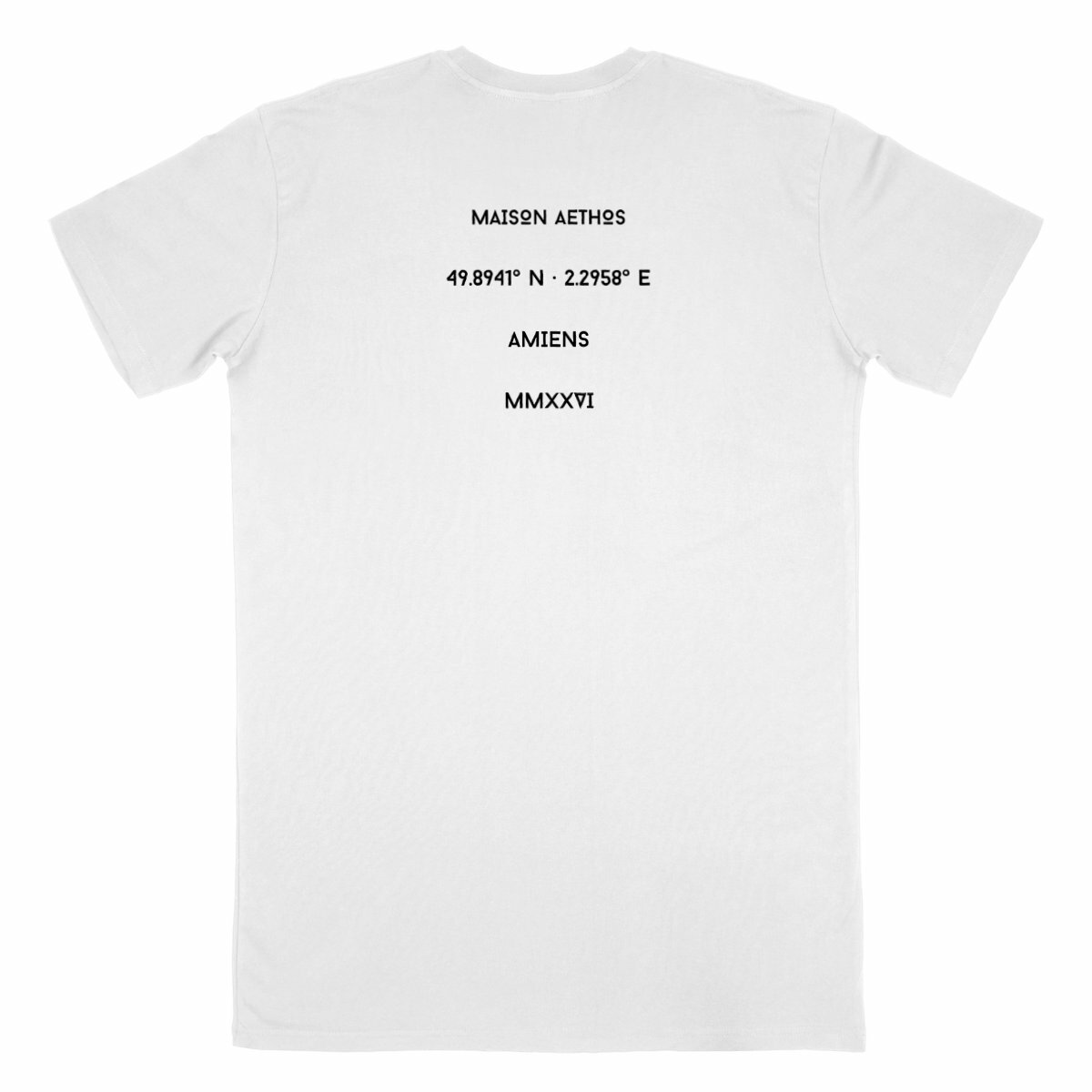 Image back T-shirt Homme AETHOS x AMIENS - Maison Aethos