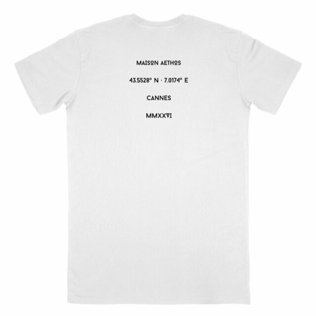 Image back T-shirt Homme AETHOS X CANNES - Maison Aethos 