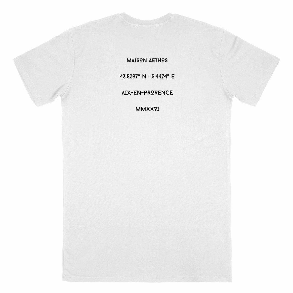 Image back T-shirt Homme AETHOS x AIX-EN-PROVENCE  - Maison Aethos