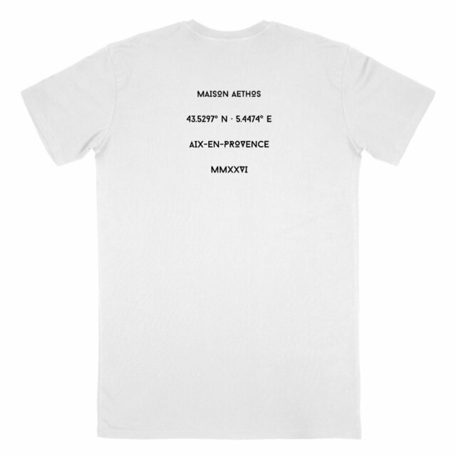 Image back T-shirt Homme AETHOS x AIX-EN-PROVENCE  - Maison Aethos