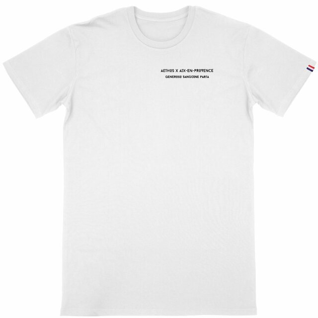 Image front T-shirt Homme AETHOS x AIX-EN-PROVENCE  - Maison Aethos