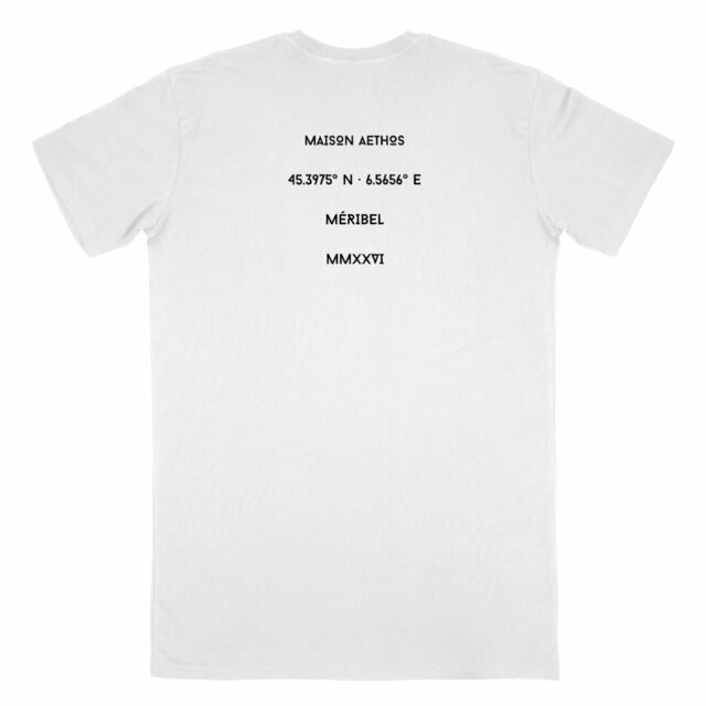 Image back T-shirt Homme AETHOS X MÉRIBEL - Maison Aethos