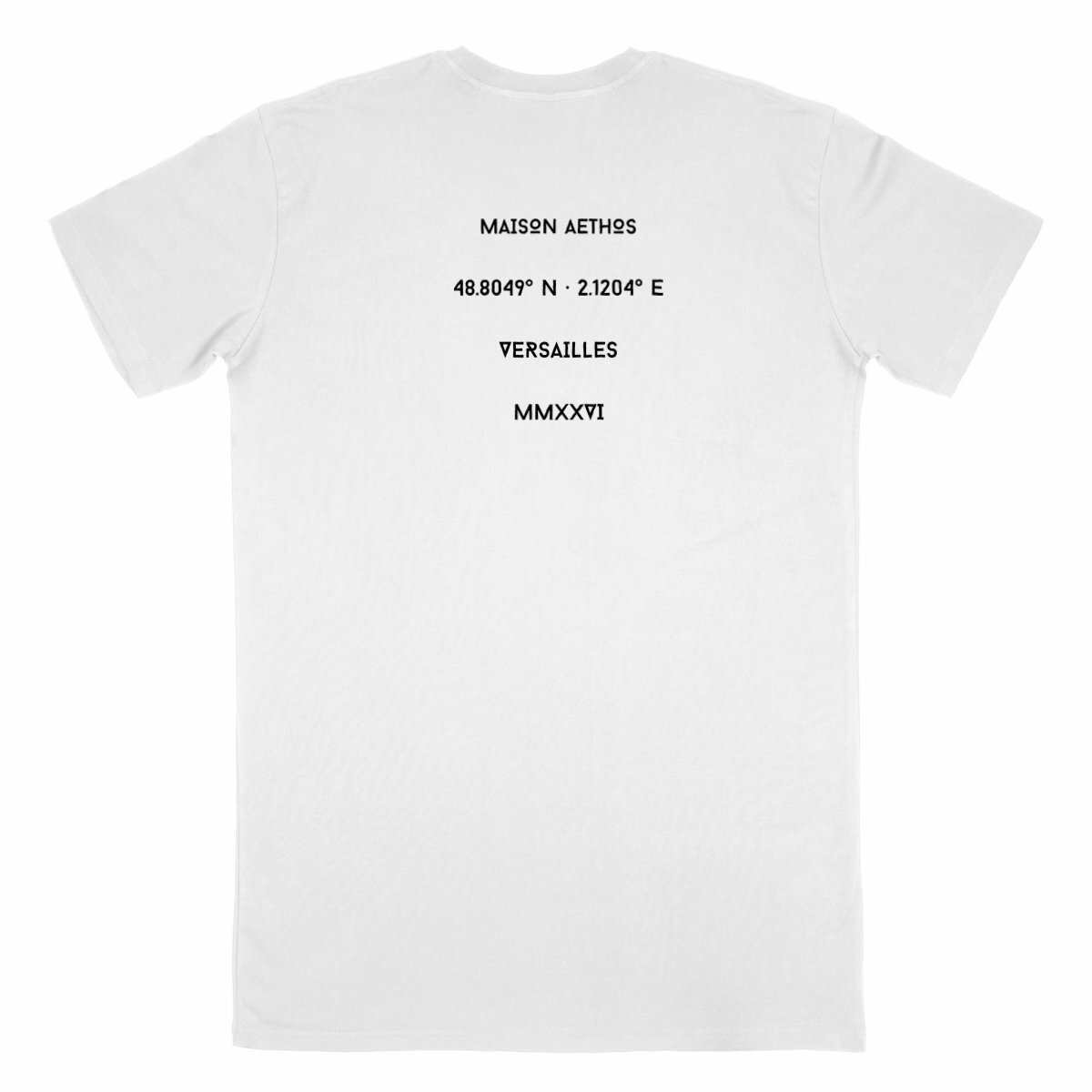 Image back T-shirt Homme AETHOS X VERSAILLES - Maison Aethos