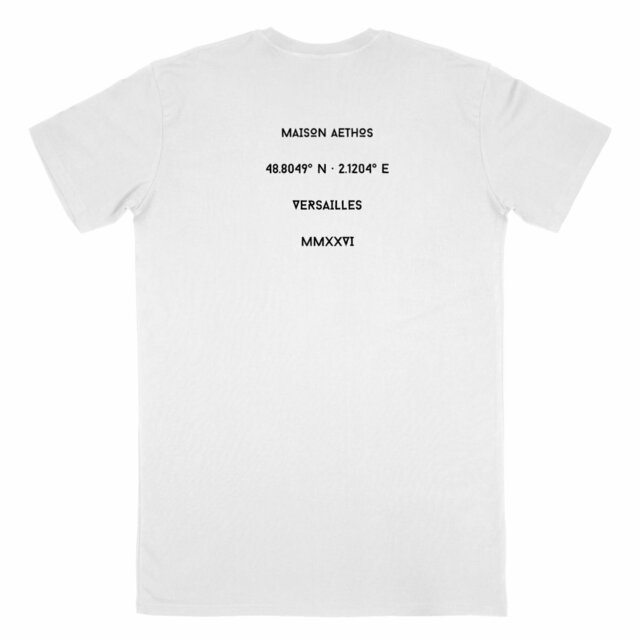 Image back T-shirt Homme AETHOS X VERSAILLES - Maison Aethos