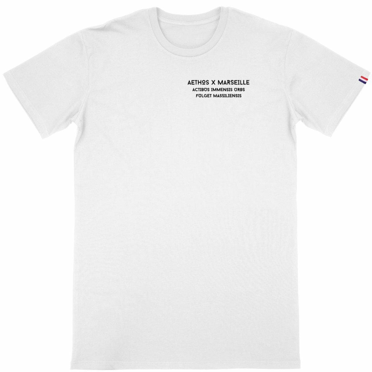 Image front T-shirt Homme AETHOS X MARSEILLE - Maison Aethos
