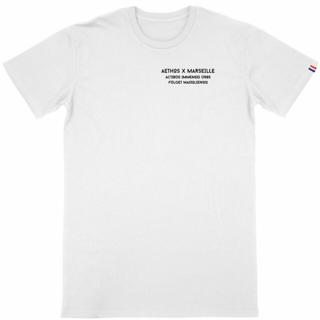 Image front T-shirt Homme AETHOS X MARSEILLE - Maison Aethos