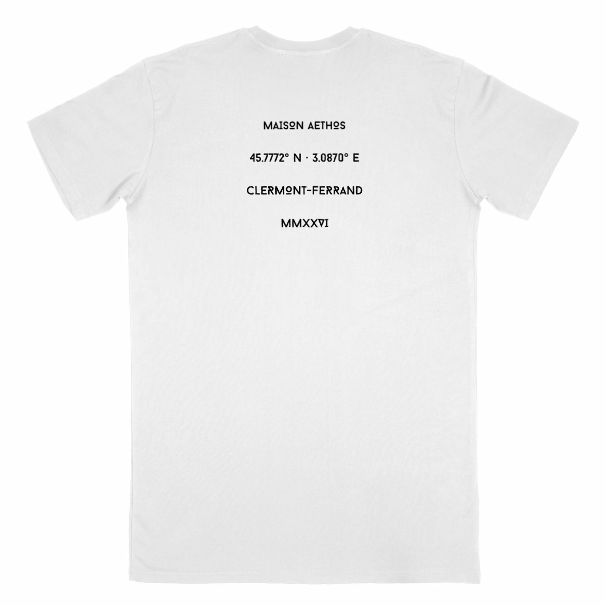 Image back T-shirt Homme AETHOS X CLERMONT-FERRAND - Maison Aethos 