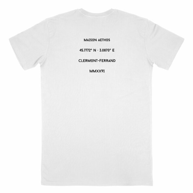 Image back T-shirt Homme AETHOS X CLERMONT-FERRAND - Maison Aethos 