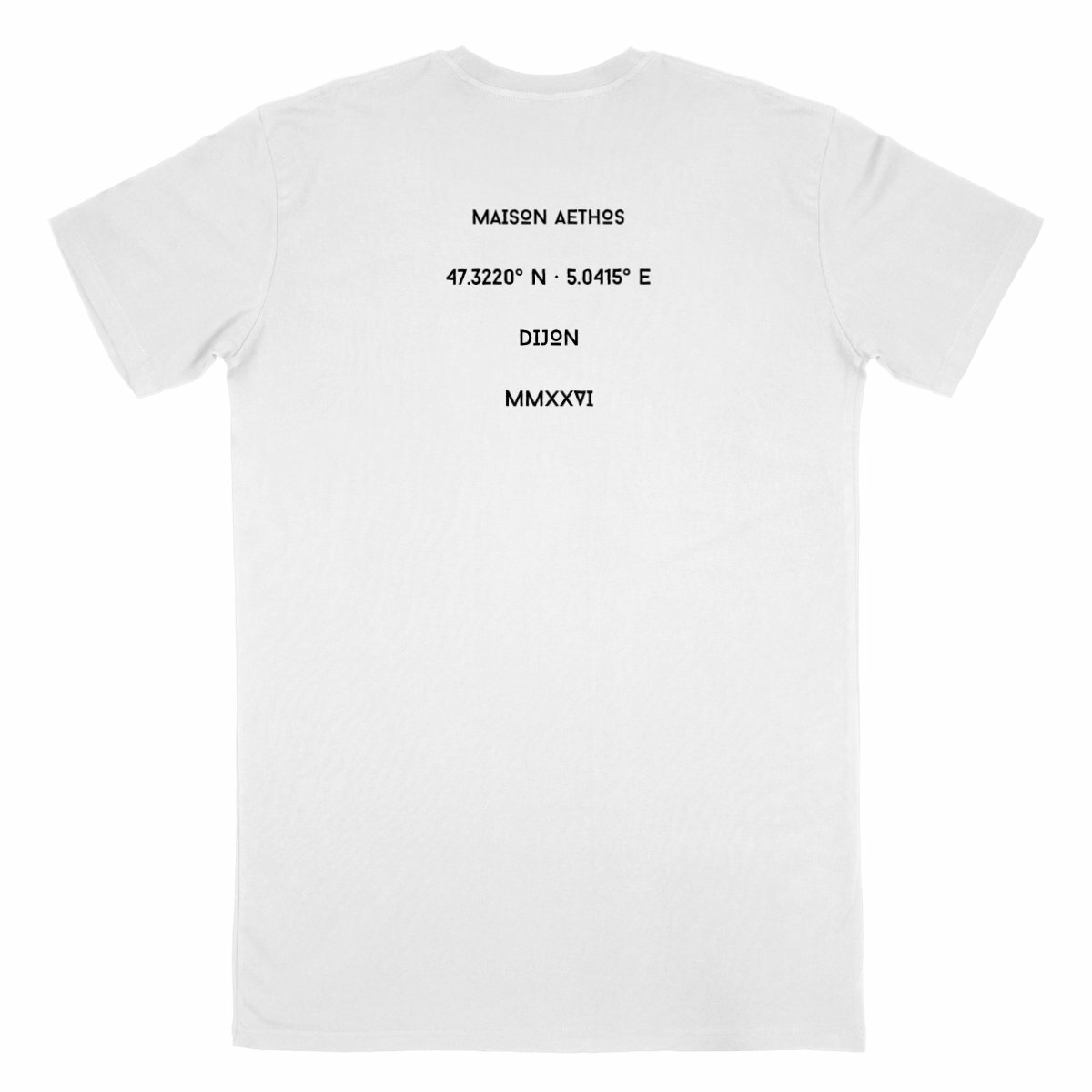 Image back T-shirt Homme AETHOS X DIJON - Maison Aethos