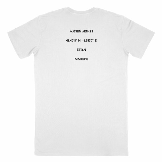 Image back T-shirt Homme AETHOS X ÉVIAN-LES-BAINS - Maison Aethos
