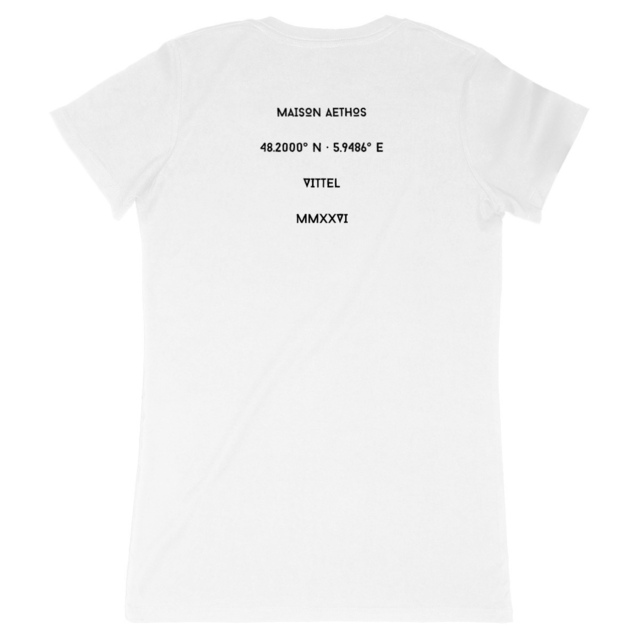 Image back T-shirt Femme AETHOS X VITTEL - Maison Aethos