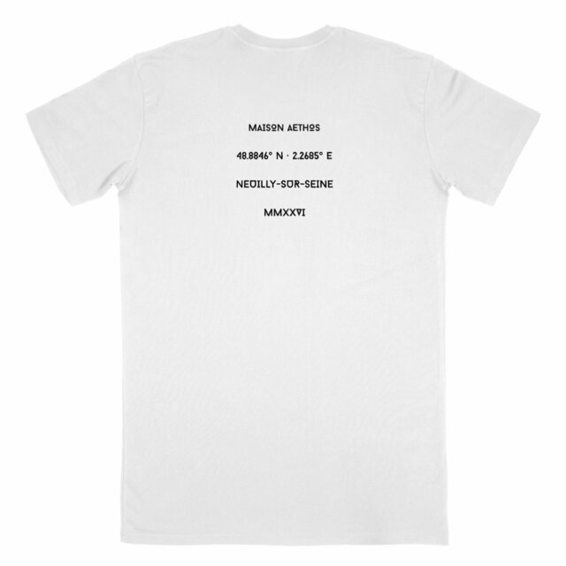 Image back T-shirt Homme AETHOS X NEUILLY-SUR-SEINE - Maison Aethos